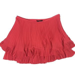 Banana Republic Pleated Tiered Mini Skirt #926